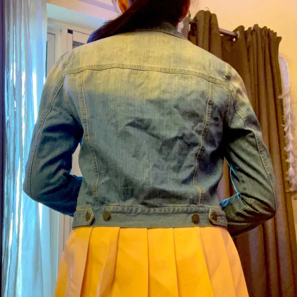 Forever 21 Blue Washed Denim Jacket - Picture 5 of 9